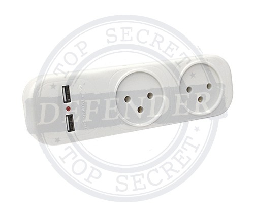 מצלמה נסתרת WIFI סמויה במפצל חשמל עם שידור לנייד TR6000