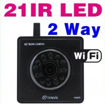 מיני מצלמת IP אלחוטית עם ראיית לילה לצפייה באמצעות הטלפון הסלולרי