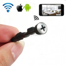 מצלמת בורג נסתרת עם שידור WIFI לטלפון SV9000