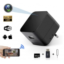 מצלמת WIFI זעירה נסתרת במטען קיר עם ראיית לילה CVR660