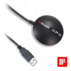 מקלט USB GPS BU-353 