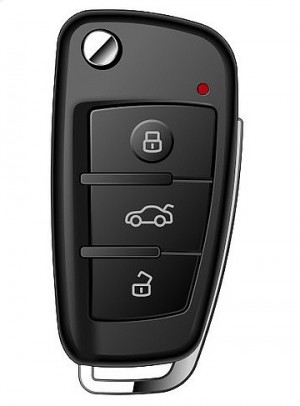מצלמה נסתרת בשלט לרכב עם חיישן צילום 5MP - CVR770