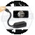 מצלמה נסתרת WIFI עם עדשה גמישה וזווית צילום 360 מעלות - VRC609